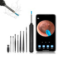 Ear Wax Removal, Ear Wax Removal Tool Camera Built-in 1080P HD Otoscope Camera, with 8 Pcs Ear Set, Easy and Safe Ear Cleaning, for iPhone, iPad & Android, Ear Cleaner Earwax Removal Kit (Black-New) - color: Black-New