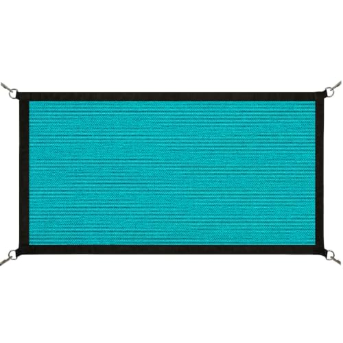 Solid Nylon Stall Guard 21 inch x 39 inch, Teal