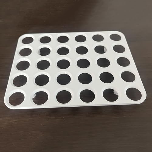 2 PCS Small Quail/Bird Egg Trays, Quail Egg Container, Quail Egg Tray Inserts Compatible with Dollar General's Fresh Start Refrigerator Storage Bin (Clear Plastic Tray not Included
