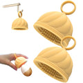 Egg Washer for Fresh Eggs - Upgraded 2.0 Silicone Egg Scrubber | Farm Fresh Egg & Vegetable Scrubber | Dishwasher Safe, Gentle on Shells (Yellow 2 Pcs) - color: Yellow 2 Pcs