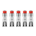 5Pcs Pig Water Nipple, Automatic Pig Nipple Drinker Feeder Stainless Steel Piglets Cattle Waterer Drinking Dispenser Feeding Watering Set Pig Home Farm Drinking Supplies
