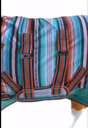 CHALLENGER 1200D Miniature Weanling Donkey Pony Horse Foal Winter Blanket - color: Fiesta Serape, size: 44 Inches