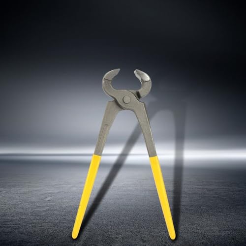 10in/12in Hoof Nipper Trimmer, Nail Puller Pliers, Farrier Tool, End Cutting Pliers, for Foals Goats Sheep, Home Woodworking(12 inches) - size: 12 inches