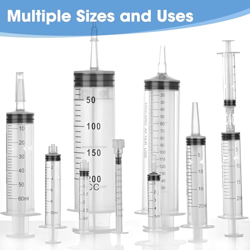 1ml Syringe Without Needle, Syringe with Cap, 30 Pack Individually Wrapped | Clear Scale Markings, Smooth Plunger Movement Enable Accurate Measurement and Controlled Liquid Dispensing - style: 1 ml Luer Slip