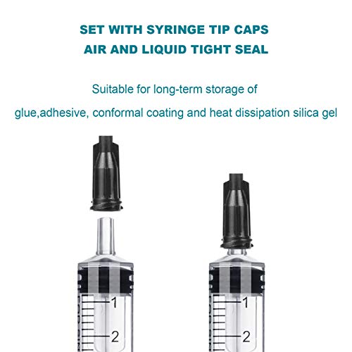 5ml Syringe Without Needle - 5 ml Small Plastic Syringes Sterile Individually Packed with Cap for Lab Medicine Student Measuring Liquid and Pet Dog Cat Baby Feeding Oral Colostrum ( 12 Pack 5cc /ml )