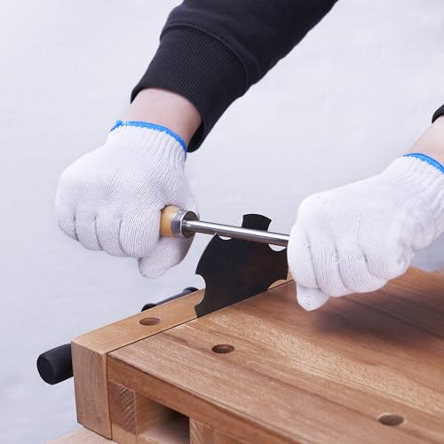 Pack of 9 Multi-Shape Cabinet Scraper for Woodworking (9, 1 Burnisher+2Rectangle+1Curved+1Gooseneck+2Concave+2Convex) - style: 1 Burnisher+2Rectangle+1Curved+1Gooseneck+2Concave+2Convex