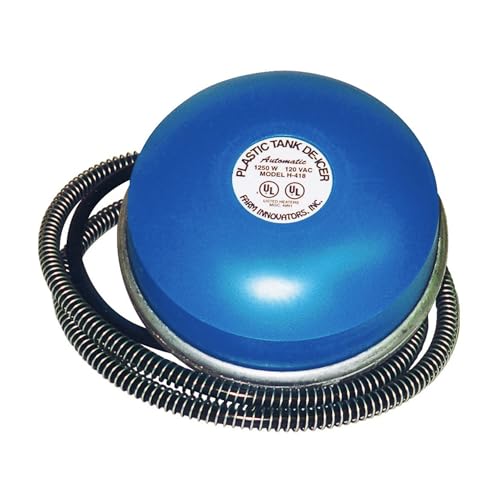 Farm Innovators Ice Chaser Cast Aluminum Floating Tank De-Icer, 1250 Watts | Thermostatically controlled heater operates only when necessary, cast aluminum construction, plastic-safe - color: Floating, size: Single Pack