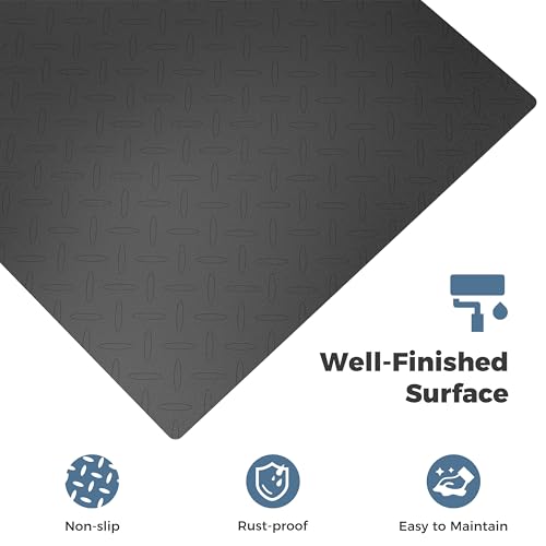 48"x48" Heavy-Duty Industrial Floor Scale, 10000lb x 1lb, Black | Precision Pallet Scale with Digital Indicator, Counting/Tare Functions, Carbon Steel Platform for Warehouse, Postal, Shipping - size: 48"x48"-10000LB