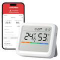 SwitchBot Meter Pro, Digital Hygrometer & Thermometer - Wireless Indoor Temperature & Humidity Monitor with Bluetooth App Control, Real-Time Alerts (1, Meter Pro) - size: Meter Pro