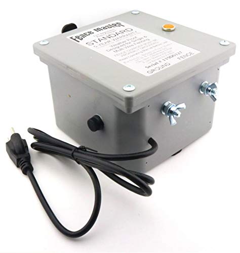Standard by Fence Master | Powerful 3 Mile 13,000 Volt Low Impedance Electric Fence Charger | 110 VAC Input | 5 Year Warranty | For Serious Cattleman | Made in the USA | Waterproof for Outdoor Use