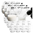 Dip Foam - 24Pcs Dip Cups Rinse Caps Tip Rinse Dip Clean Professional Cartridge Dip Foam Cleaning… (Pack of 3) - size: 24PCS (Pack of 3)
