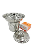 SS Strainers (Medium Strainer & Pail Combo, 3.5 L pail & Strainer Combo) - color: 3.5 L pail & Strainer Combo, size: Medium