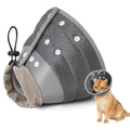 Avont Cat Cone Collar – Soft Lightweight Recovery E-Collar for Cats - Darkgrey L - color: Darkgrey, size: L(Neck: 8.5"-10")