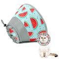 Cat Cone Collar Soft to Stop Licking, Adjustable, Foldable Lightweight Kitten Cones After Surgery Recovery for Cats & Kittens, Cat Cone Alternative, Easy Eating (Blue, M) - color: Blue, size: M