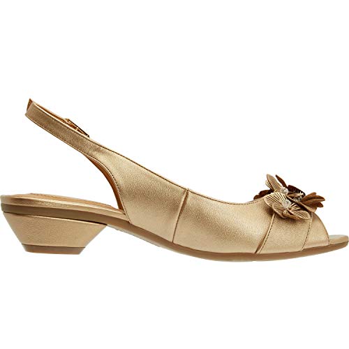Comfortview Women's Wide Width The Rider Slingback - color: Navy, size: 8