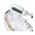Andiker Professional Cleaning Shoe Brush, Multifunctional Long Handle Brush Cleaner, Hangable Soft Bristle Shoes Cleaning Scrubber (White) - color: White