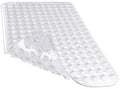 Yimobra Bathtub Mat Non Slip, Shower Mat with Strong Suction Cups & Drain Holes, 28"X16", Anti Slip Bath Tub Mat for Inside Shower, Machine Washable Fast Drying, Bathroom Essentials, Clear - color: Clear, size: 27.5 X 15.5 Inch