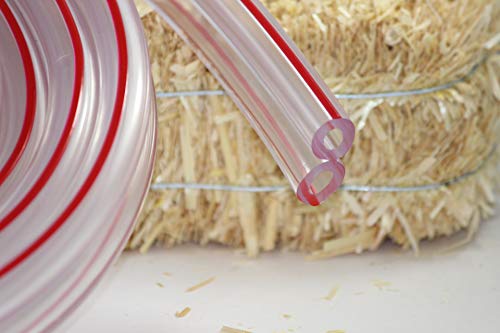 Milk Tube 8FT Pulsator Hose 8 FT for Cow and Goat Milking Machine by Melasty