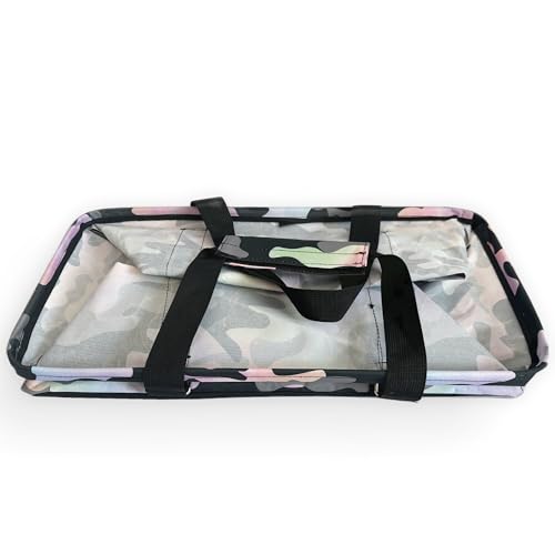 Large Collapsible Tote - color: Rainbow Camo