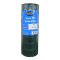 16GA PVC Green 24in x50ft-3in x 2in Welded Wire Mesh Garden Economy Fence - color: Green, size: 24"x50\'-3"x2" 16GA