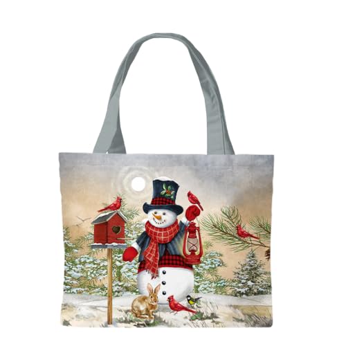 Briarwood Lane Tote Bags 14" x 15" x 7" 2022 Collection - color: Snwmn Friends