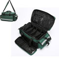 First Aid Bag,Medical Bag,First Responder Bag for Trauma,Medical Bag Organizer with Detachable Dividers for Nurses,Home Health Care,EMT(Bag Only) - color: Green