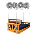 4 Pack 12 Foot 304 Stainless Steel Chain Kit for Bed Swings, Heavy Duty Daybed Porch Swing Bed Chain Hanging Replacement Kit, Fits Up to 12' Ceiling - size: 12 Feet Ceiling 12.5Ft*4