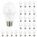 Linkind A19 LED Light Bulbs Dimmable, 60W Equivalent, Energy Efficient 9W, 2700K, 800 Lumens, E26 Standard Base, Lighting for Bedroom Living Room Home Office, 24 Packs - color: 2700k-60w 24pcs