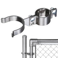 1-7/8" x 2-3/8" Chain Link Gate Latch Heavy Duty Stainless Steel Fence Gate Fork Latch Hardware with Padlock Hole 1pcs - color: 1-7/8"x2-3/8"
