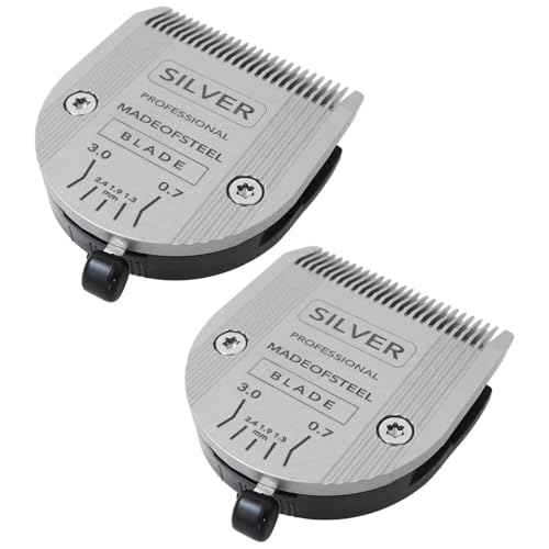 2 Pack Detachable Adjustable Pet Dog Grooming Clipper 5-in-1 Blade Replacement Fit for W-AHL Professional Animal Blade, for Grooming, Clipping, Trimming Dogs, Cats, Horses, Livestock