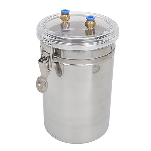 2L Manual Cow Milking Machine, Portable Hand Milker with Convenient Control, Ideal for Dairy Farms and Home Use, Durable Stainless Steel Tank
