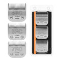 3PACK Dog Grooming Clipper Replacement Blades Compatible with Andis Pet Clipper/Oster A5/Wahl KM Series Dog Clipper,Ceramic Blade & Stainless Steel Blade (4FC+5FC+7FC) - size: 4+5+7FC