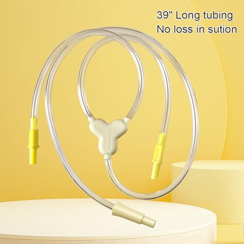 PumpMom-us Replacement Tubing for Medela New Pump in Style Maxflow Breast Pump, Compatible with Medela Spare Breastpump Parts Tubes - size: For New PIS Maxflow