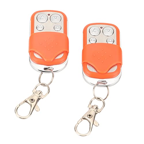 2pcs Automatic Door Remotes - Portable Chicken Coop & Warehouse Doors Remotes with Key Clip