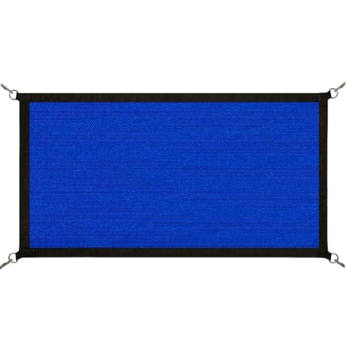 Solid Nylon Stall Guard 21 inch x 39 inch, Blue