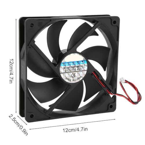 2Pcs Incubator Fan Incubator Exhaust Fan Low Noise High Power Motor | Incubator Uniform Temperature Fan for Poultry Farms Labs Upper Fan - style: Upper Fan*2pcs