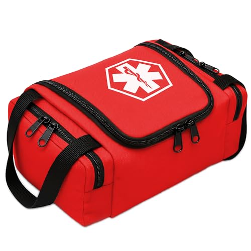 Dixigear Empty First Responder II Bag 10.5" x 5" x 8" - Red - color: Red