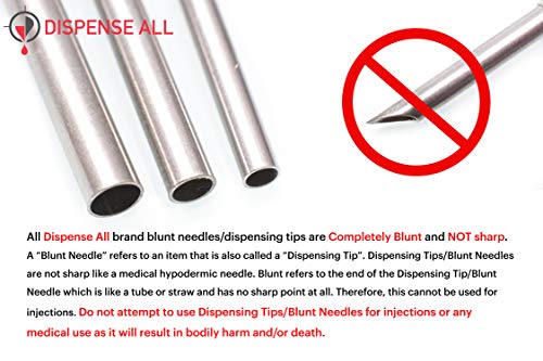 K2-3PK All-Purpose Industrial Syringe Kit - 1ml/3ml/10ml with 1 & 2 Inch 14, 18, & 21 Gauge Dispensing Tips, Syringe Caps and Tip Covers - style: 3 Pack