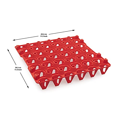 Chicken Nesting Pads 6 Pack - Washable Coop Accessories with 2 Bonus Egg Trays - Easy Clean Nesting Box Liner Pads for Farm and Backyard Laying Hens 13.6 x 11.5 Inches. Reusable Poultry Supplies
