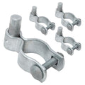 VIVIDA 1-3/8" Chain Link Fence Gate Hinge, Male Gate Post Hinge, 4 PCS | Chain Link Fence Hardware, Galvanized Steel, For 1-3/8" OD Post, Bolts & Nuts Included - size: 1-3/8" (4 PCS)