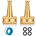 Brass Hose Nozzles,Heavy-Duty Brass Jet Sweeper Jet Nozzle, 2 Pack (Jet Sweeper BB) - color: Jet Sweeper BB