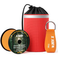 X XBEN Arborist Throw Line Kit with Slick Rope, Throw Weight, Reflective Storage Bag, Suit for Tree Cutting,Camping, Trimming, Hanging Swing, Forestry Tree Gear for Low and High Limb Throwing - size: 150FT Rope with 11 Oz Throw Bag
