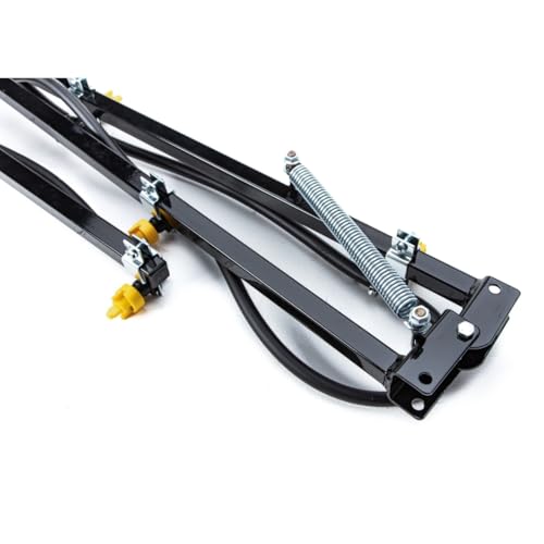 7-Nozzle Folding Boom,140" Coverage (11ft Swath) | Air-Induction Drift Reduction Tips & Heavy Duty Steel for Food Plots & Pasture Spraying, UTV & ATV Sprayers