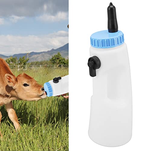 2.5L Vertical Calf Bottle, PE Calf Nursing Bottles, Portable Sheep Feeding Bottle for Lamb Calf Other Animals