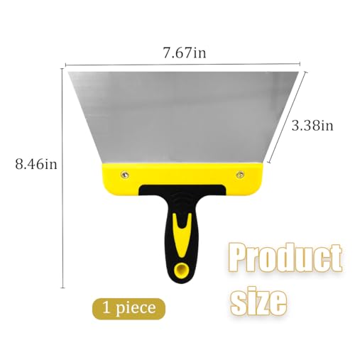 Cunguv Middle Scraper for Bird Droppings Pigeon Chickens Poop Scrapers Stainless Steel - size: 7.67 inch