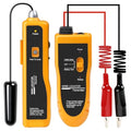 Underground Wire Locator Cable Tester F02 Tracker with Earphone for Locate Buried and Hidden Wires and Cables Pet Fence Wires and Other Hidden-Wires - color: Yellow