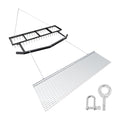 VEVOR Drag Harrow, 6 ft Tow-Behind Driveway Grader with Chain Harrow, Adjustable Width & 80lbs Load Capacity, Heavy Duty Lawn Leveling Rake, Fits ATVs UTVs Tractors, for Gravel Driveway Field - size: Set of (6x1.6ft + 6x1.5ft)