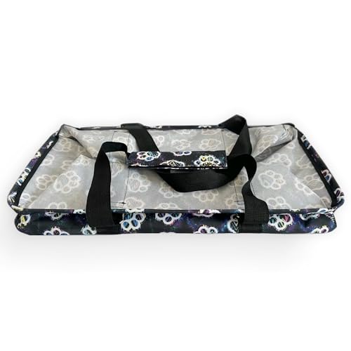 Large Collapsible Tote - color: Color Mesh Paws