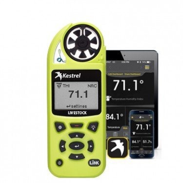 Kestrel 5000AG Livestock Environmental Meter with Link | With Bluetooth LiNK Enabled - size: Bluetooth LiNK Enabled