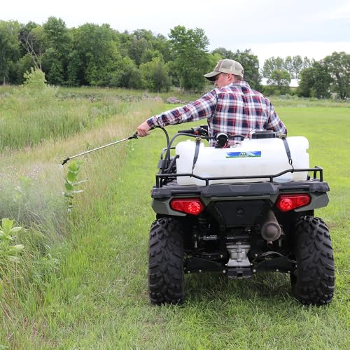 Master Mfg 15-Gallon UTV & ATV Spot Sprayer - 2.2GPM, 70PSI Max for Fertilizer, Weed & Pest - size: 15 gallon